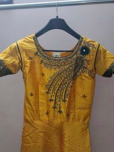 Yellow Anarkali Gown🟡