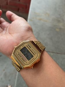 Casio Vintage Gold Digital Watch