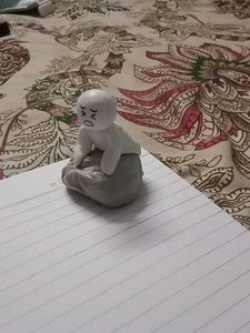 2 face in one Figurine paper weight
