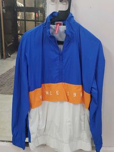 kappa Retro Color Block Windbreaker Jacket