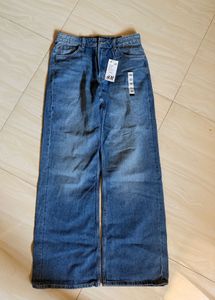 H&amp;M Wide Leg Blue Jeans