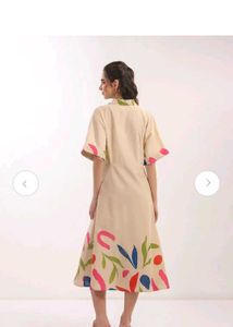 Diosa Beige Shirt Dress - New!