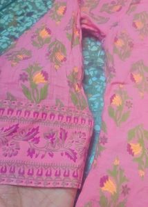 Pink Printed Kurta