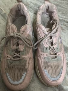 Chunky Pink Sneakers