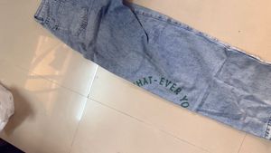 Light Wash Wide Leg Jeans
