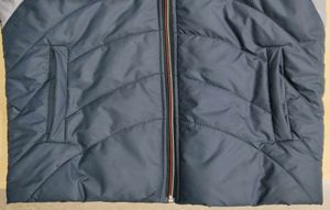 Last Piece HALF SLEEVE Grey FUR INSIDE JACKET