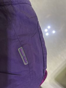 Purple Reversible Vest
