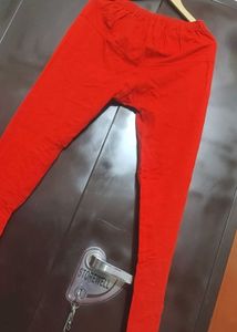 Red🔴 Legging For Girl Or Woman 32 Waist