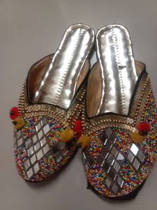Embellished Mules