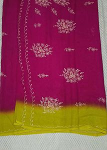 Beautiful Embroidered Saree