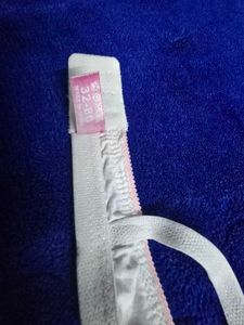 Comfortable White Cotton Bra
