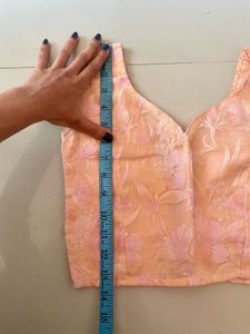Elegant Peach Net Lehenga Choli