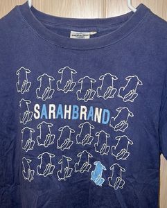 Cool Navy Blue Dog Graphic T-Shirt
