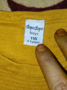 Cute Yellow Character Sweater