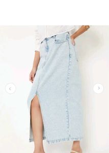 Max A-Line Denim Skirt