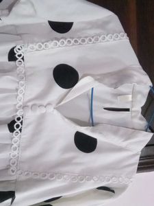 Cute Polka Dot Tunic Top