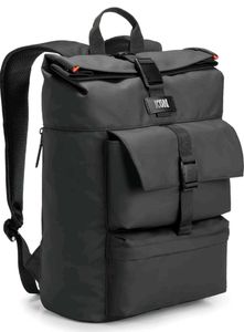 ICON Brand Black Backpack - Stylish & Functional