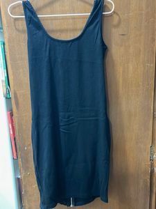 Classic zip up Black dress
