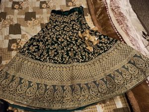 Elegant Green Lehenga Choli Set