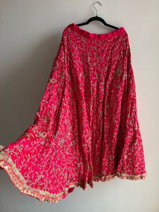 Brand new Pink embroidered Lehenga S