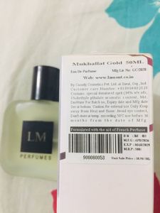 La Mont Mukhallat Gold Perfume
