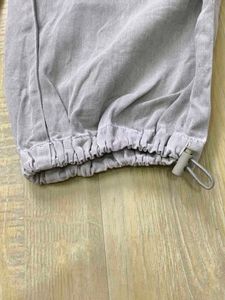 Grey Cargo Jogger Pants
