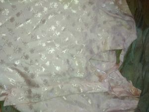 Elegant Pink Brocade Blouse