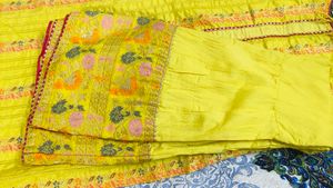 Yellow Embroidered Kurta