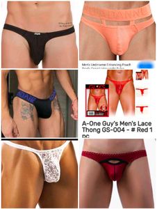 Men's Thong Underwear Lot