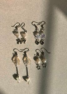 Minimal Fairycore Earrings Set