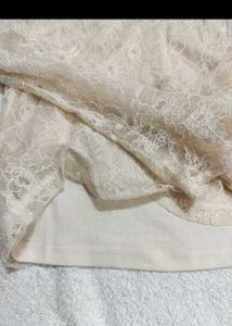 Elegant Lace Top with Bell Sleeves