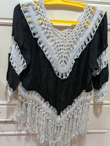 Boho Beachy Embroidered Top