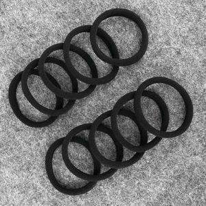 Premium Black Hair Rubber Bands (Pack of 30)