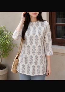 Elegant Printed Kurta Top new with tag bust 44inc