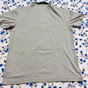 Men’s Collared Shirt Combo – Grey, Orange &amp; Black