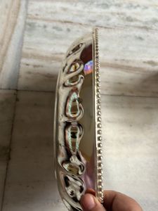 Diwali - Vintage Decorative Silver Plated Bowl