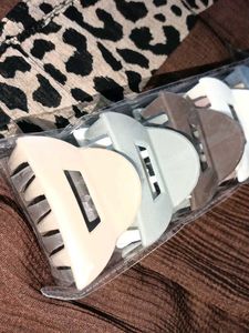Pastel Hair Claw Clip Set Pack Of 6