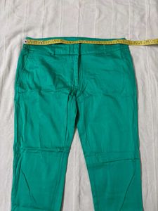 Emerald Green Tailored Trousers