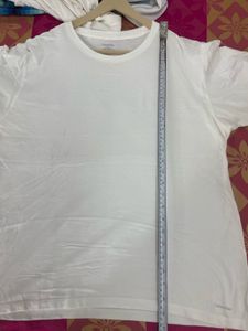 CK Classic White Crew Neck T-Shirt