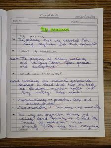 CBSE 10th Bio Handwritten Notes | All Chapters