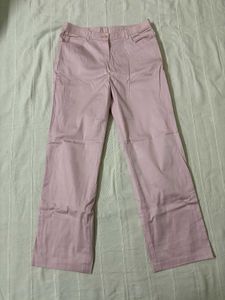 Light Pink Straight Leg Pants