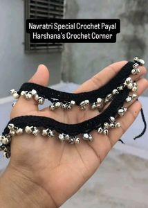 Navratri Special Crochet Anklets