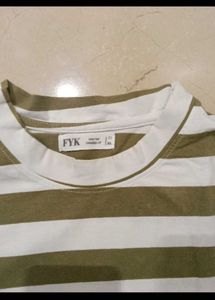 Striped Cotton T-Shirt