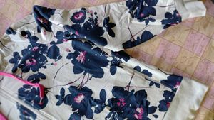 Floral Print Hoodie