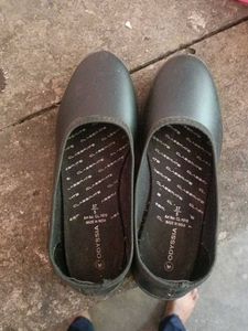 Classic Black Ballerinas - Size 5