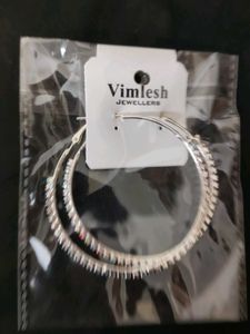Sparkling Hoop Earrings