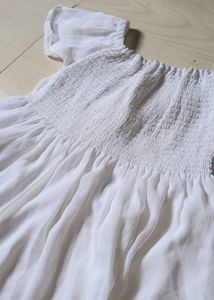 White girly top
