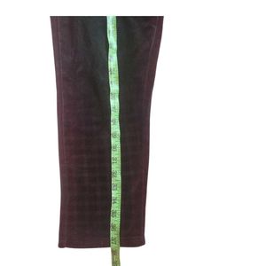 Velvet Checkered Pants