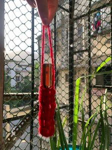 Chic Red Tassel Keychain/Bag Charm