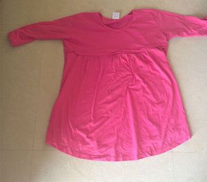 Cute Pink Maternity Dress